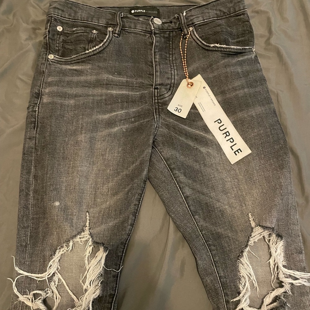 Purple Brand Jeans Grey 30 Used